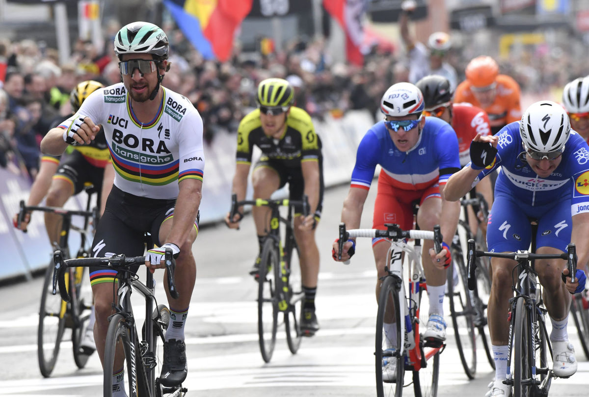 Peter Sagan suma su tercera victoria en la Gent Wevelgem