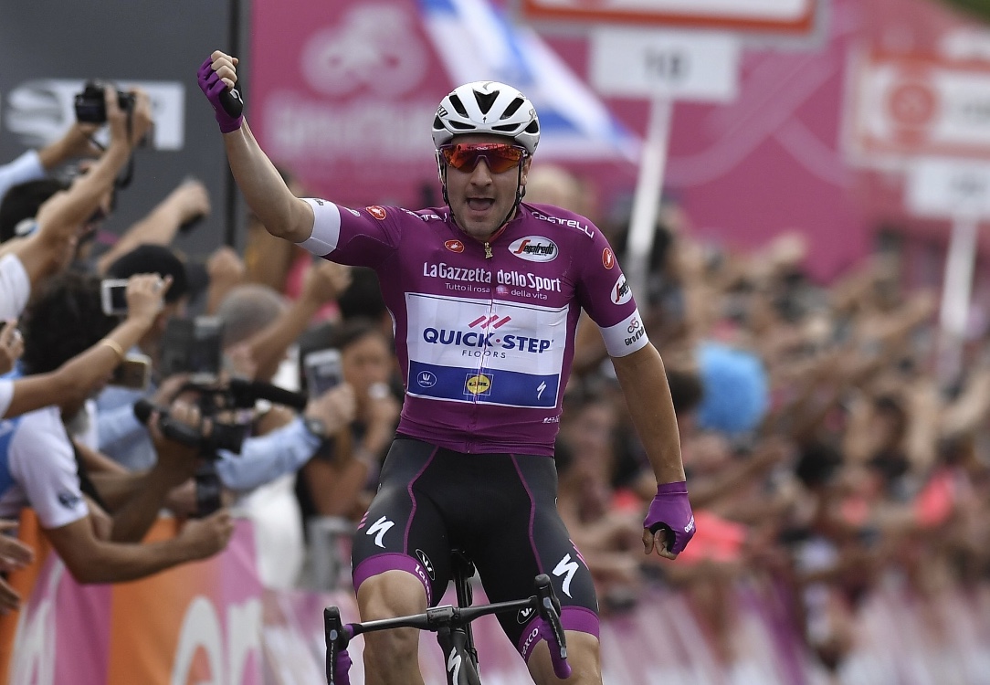 Viviani suma su segunda victoria en este Giro de Italia