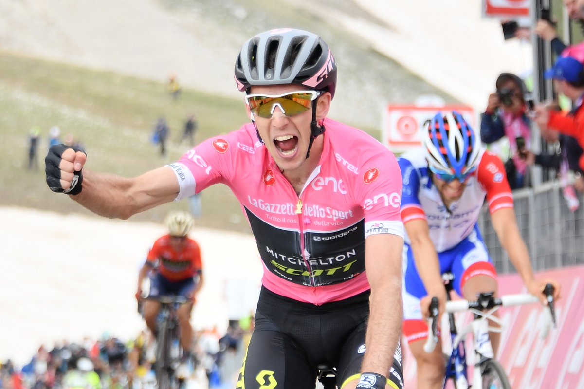 Yates reina en el Gran Sasso de Italia, Chaves sube a la segunda posición en la General