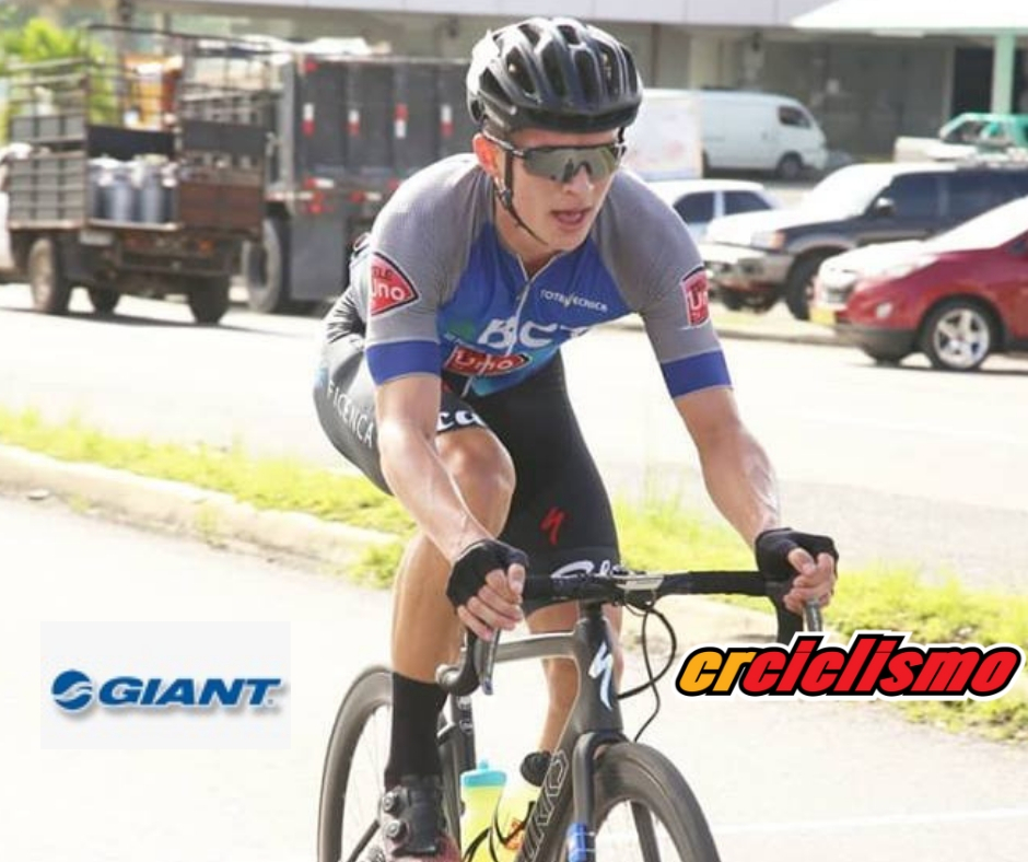 Leonardo Campos es segundo en la clasificación de metas volantes de Vuelta Chiriquí