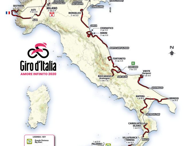 Análisis del recorrido del Giro de Italia, etapas y perfiles CRCICLISMO