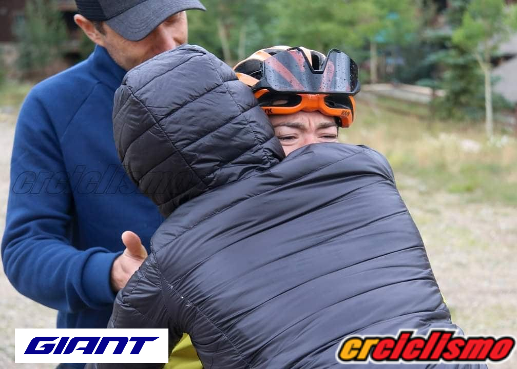 Daniela Chaverrí de Asfaltos CBZ-Los Sueños Café sufrió pero valió la pena porque quedó campeona en el Breck Epic