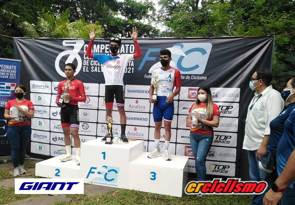 Costa Rica gana seis de doce medallas posibles en la prueba contrarreloj del Centromericano de ruta