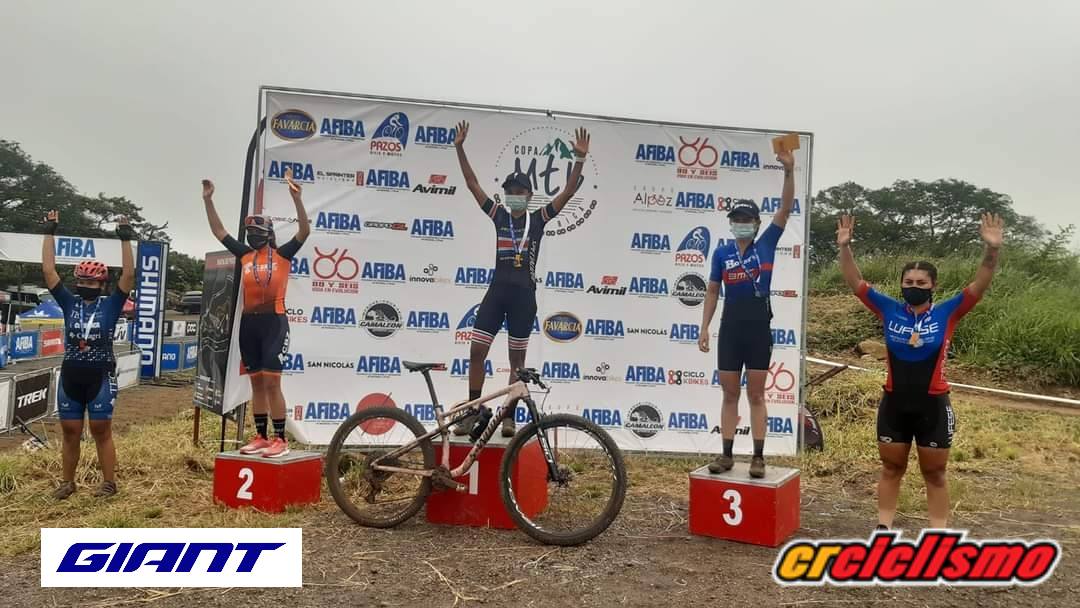 Milagro Mena y Carlos Herrera repiten victoria, esta vez se coronaron en el  Cross Country de la Copa Afiba