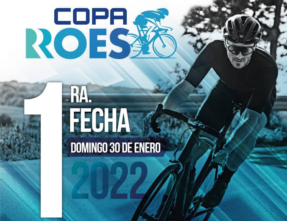 Con ruta inédita para el ciclismo de ruta competitivo se estrena la Copa Roes en San Carlos
