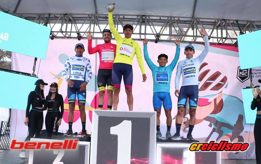 Jorge Montenegro asalta el primer lugar de la general en la Vuelta Bantrab con participación tica