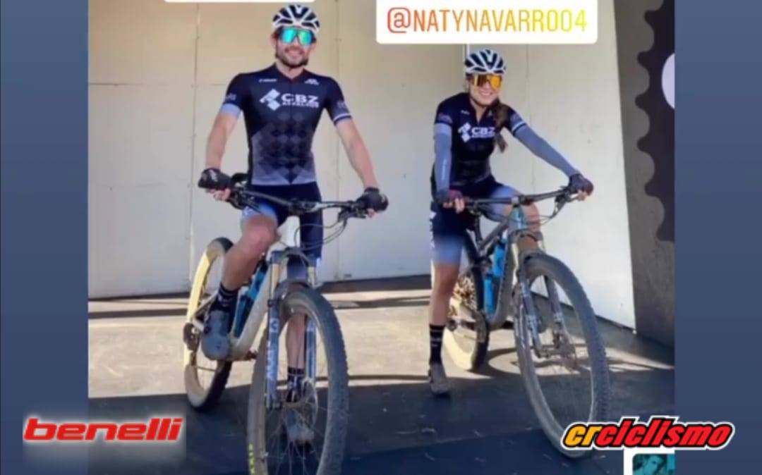 Natalia Navarro y Heiner Mora se suben al podio en el arranque del Cape Epic de Sudáfrica