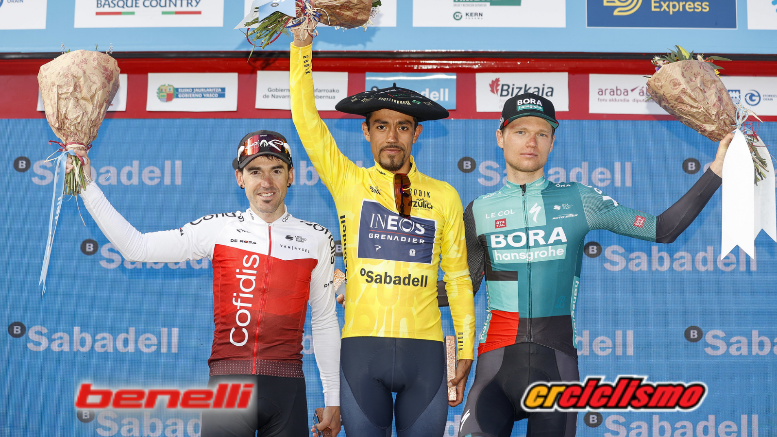 Daniel Martínez campeón de la Vuelta al País Vasco