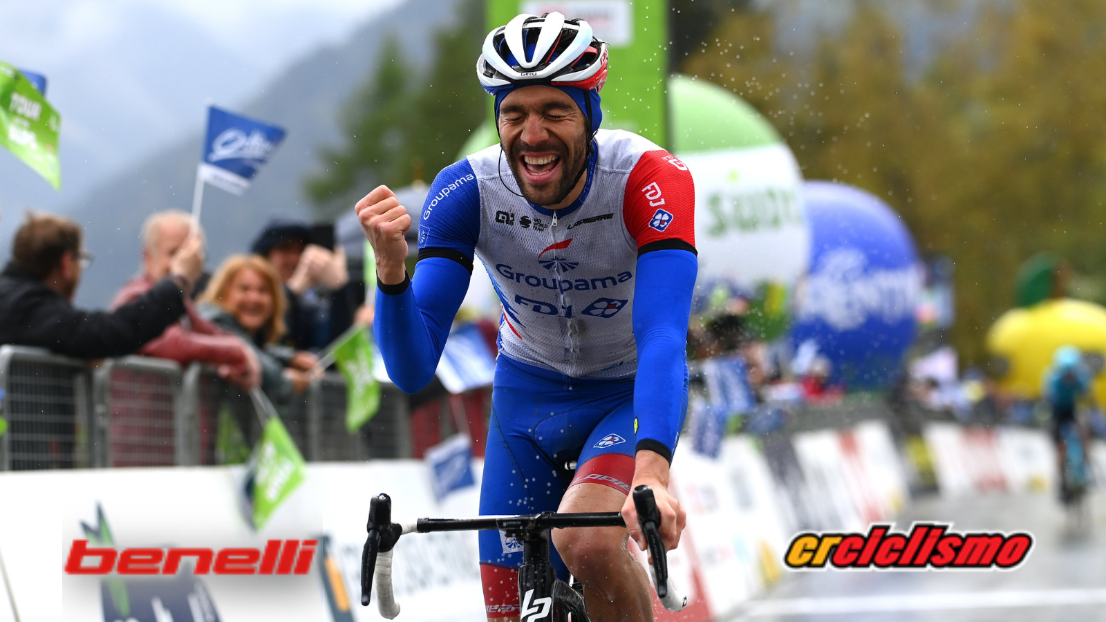 Thibaut Pinot obtuvo revancha en el Tour de los Alpes
