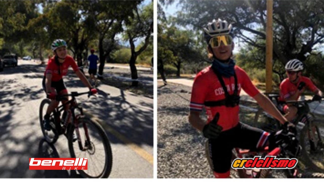 Isabel García y Adriano Gonzáles los primeros en correr en el Panamericano de MTB