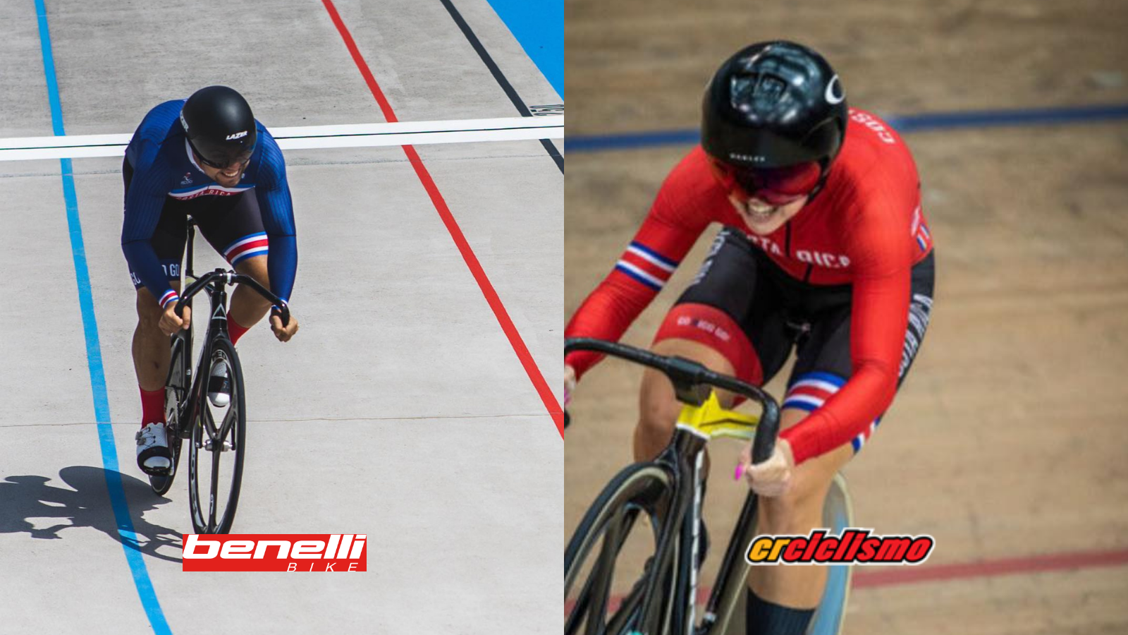 Abigail Recio y Nayib Leandro compiten este viernes en la Copa de Naciones en Cali.