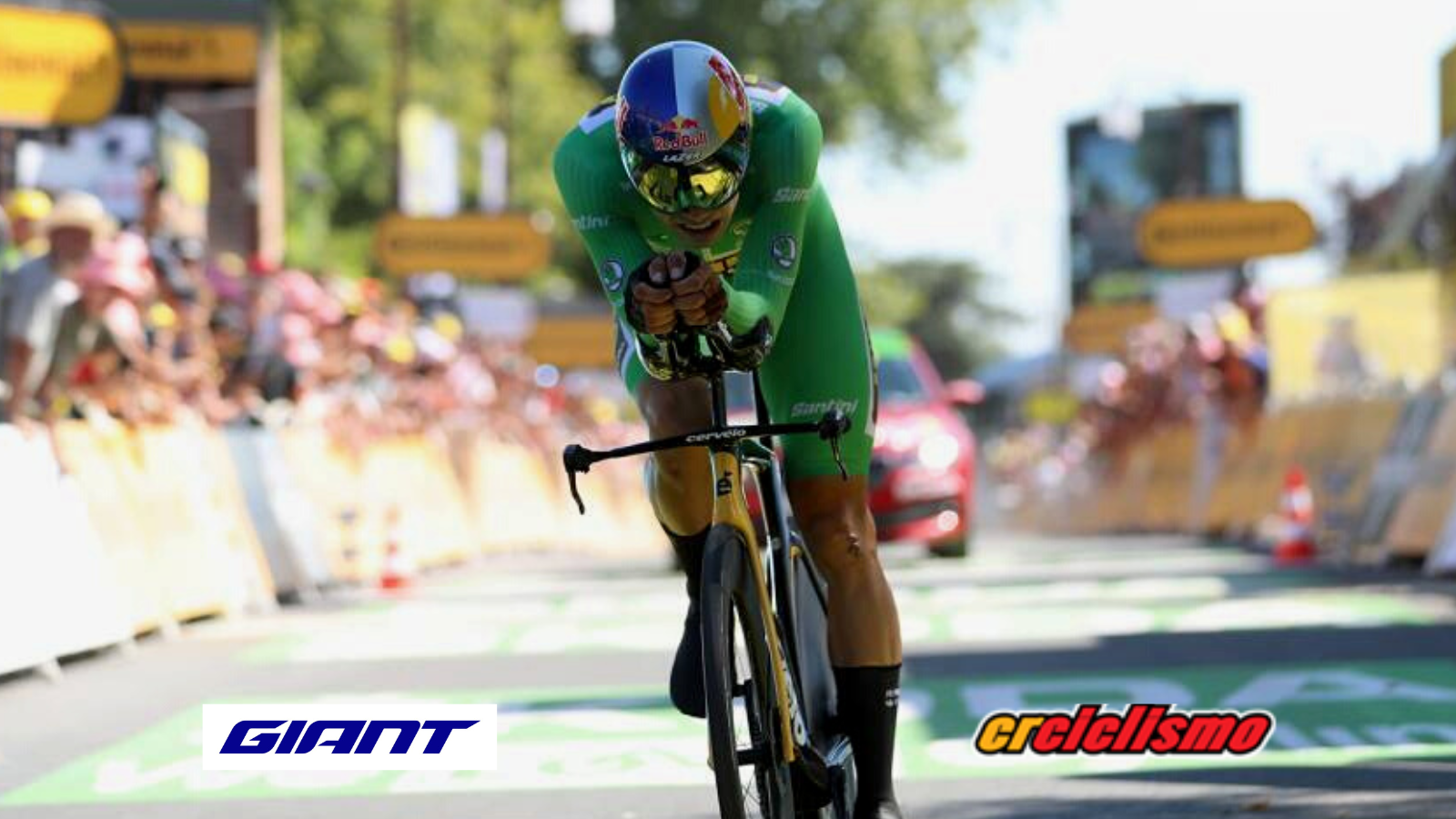 Van Aert impone su ley en la CRI, Vingegaard a un día de coronarse campeón del Tour.