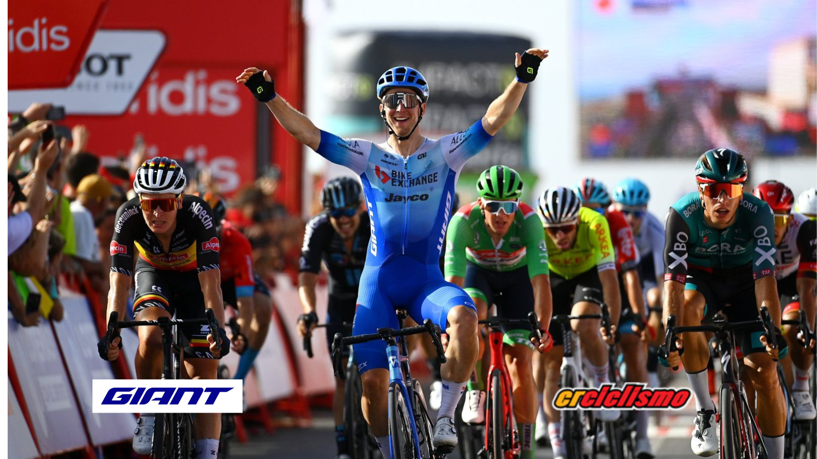 Kaden Graves le da un importante triunfo al Bike Exchange que perdió a Yates por Covid.