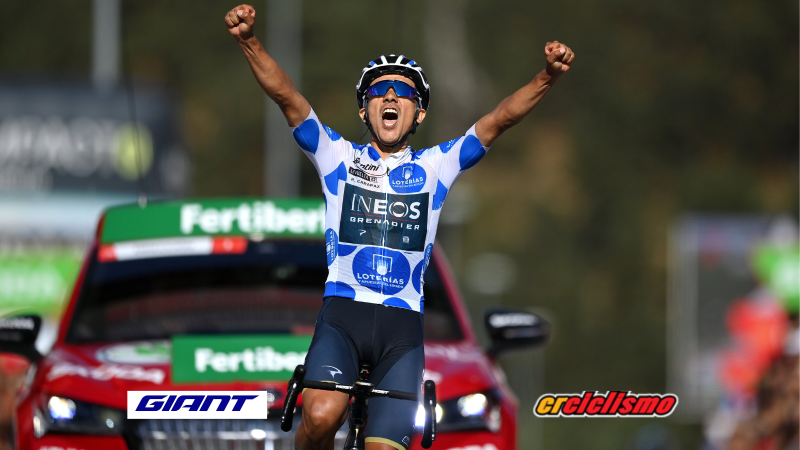 Richard Carapaz dominó la montaña de La Vuelta