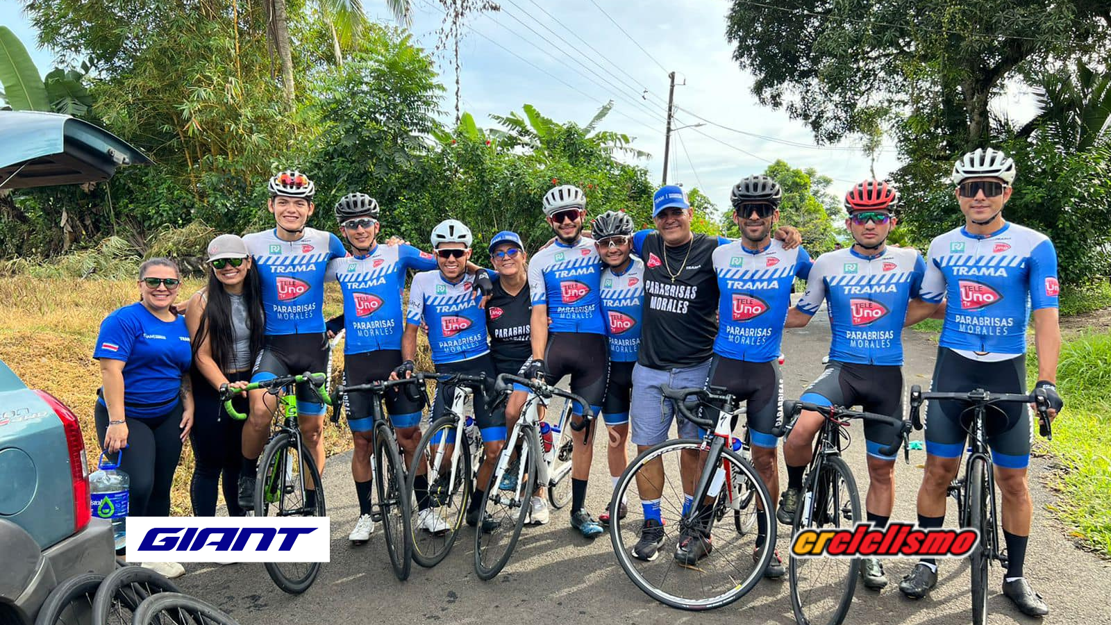 Parabrisas Morales-TeleUno encabezado por Kristopher Vega para la Vuelta a San Carlos.