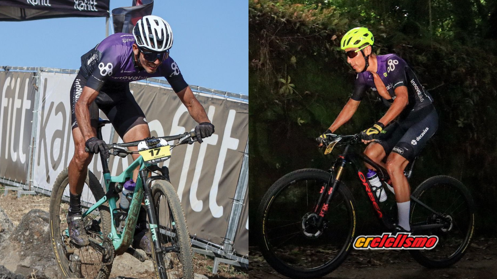 Innova Bikes apuesta por dos hombres de experiencia para la Volcano 100.