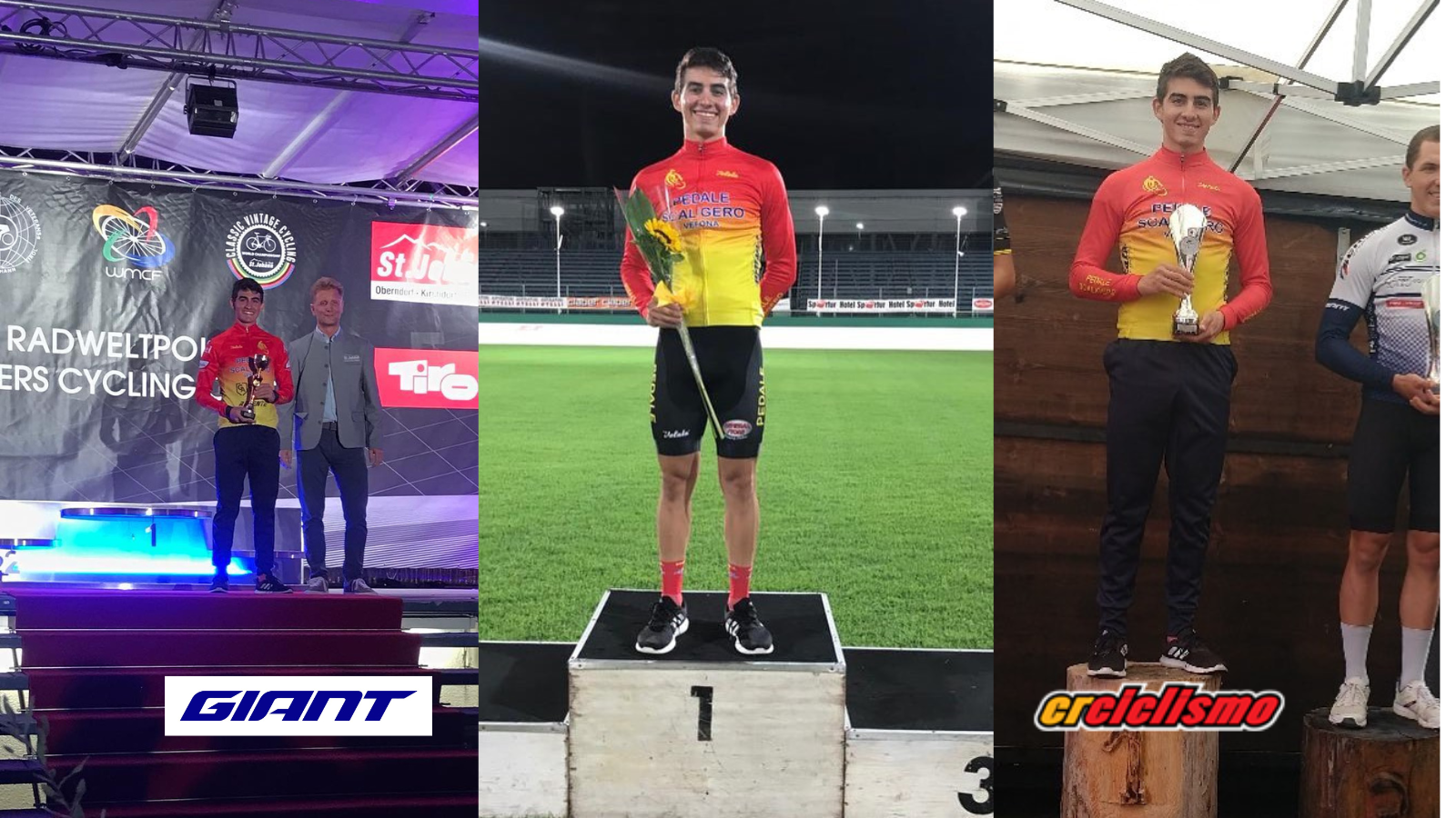 Harrison Solorzano consiguió cuatro podios en el mes de Agosto.