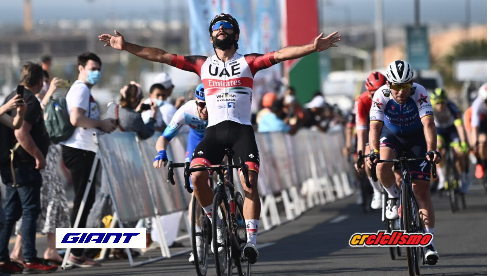 Fernando Gaviria, alta velocidad para redondear el Movistar Team 2023.