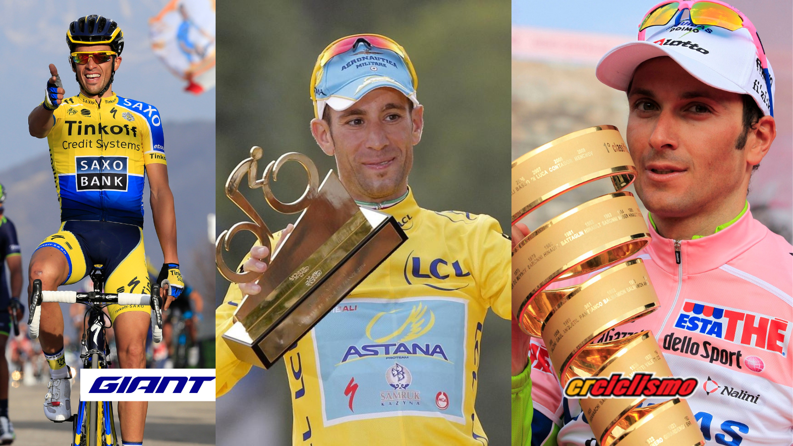 Nibali, Basso y Contador se apuntaron al Gran Fondo Andrey Amador.