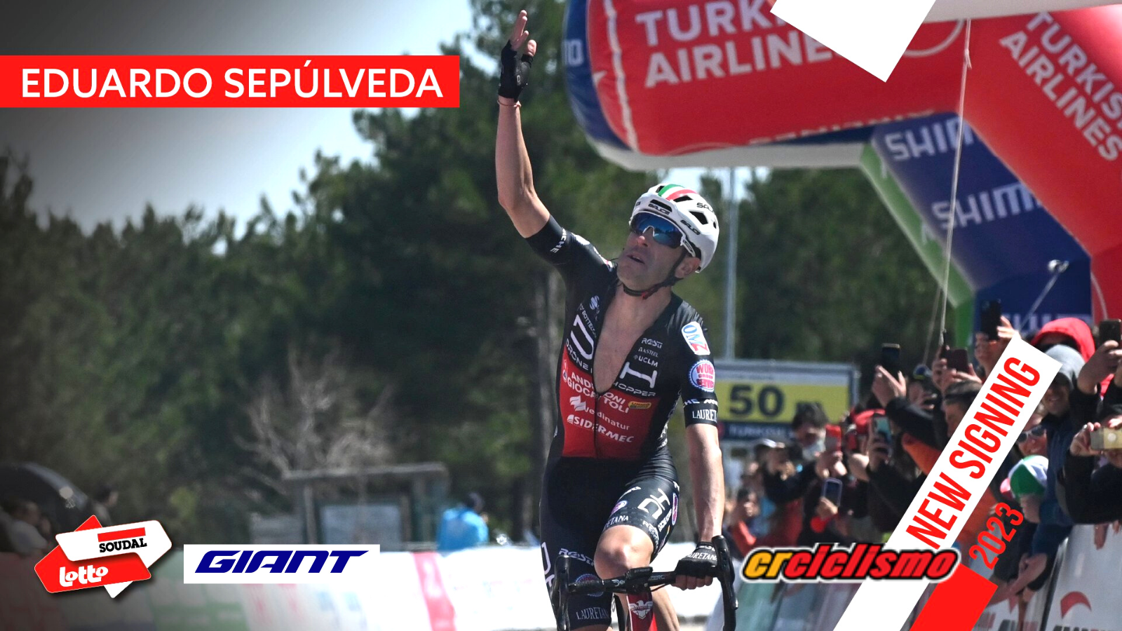 Eduardo Sepúlveda continuará en el ciclismo profesional con el Lotto-Dstny