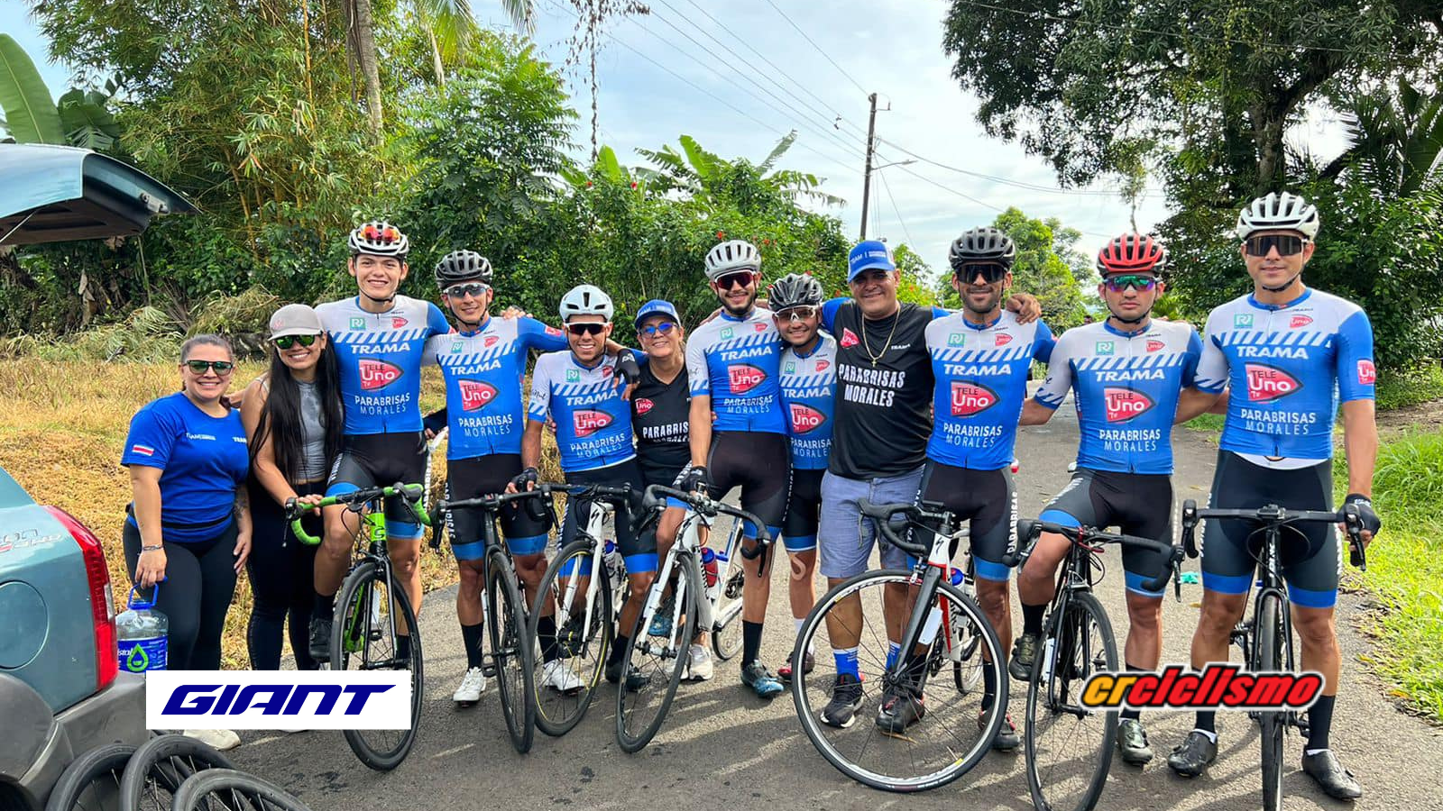 Parabrisas Morales-TeleUno-Trama primer equipo en definir la nomina para la Vuelta a Costa Rica