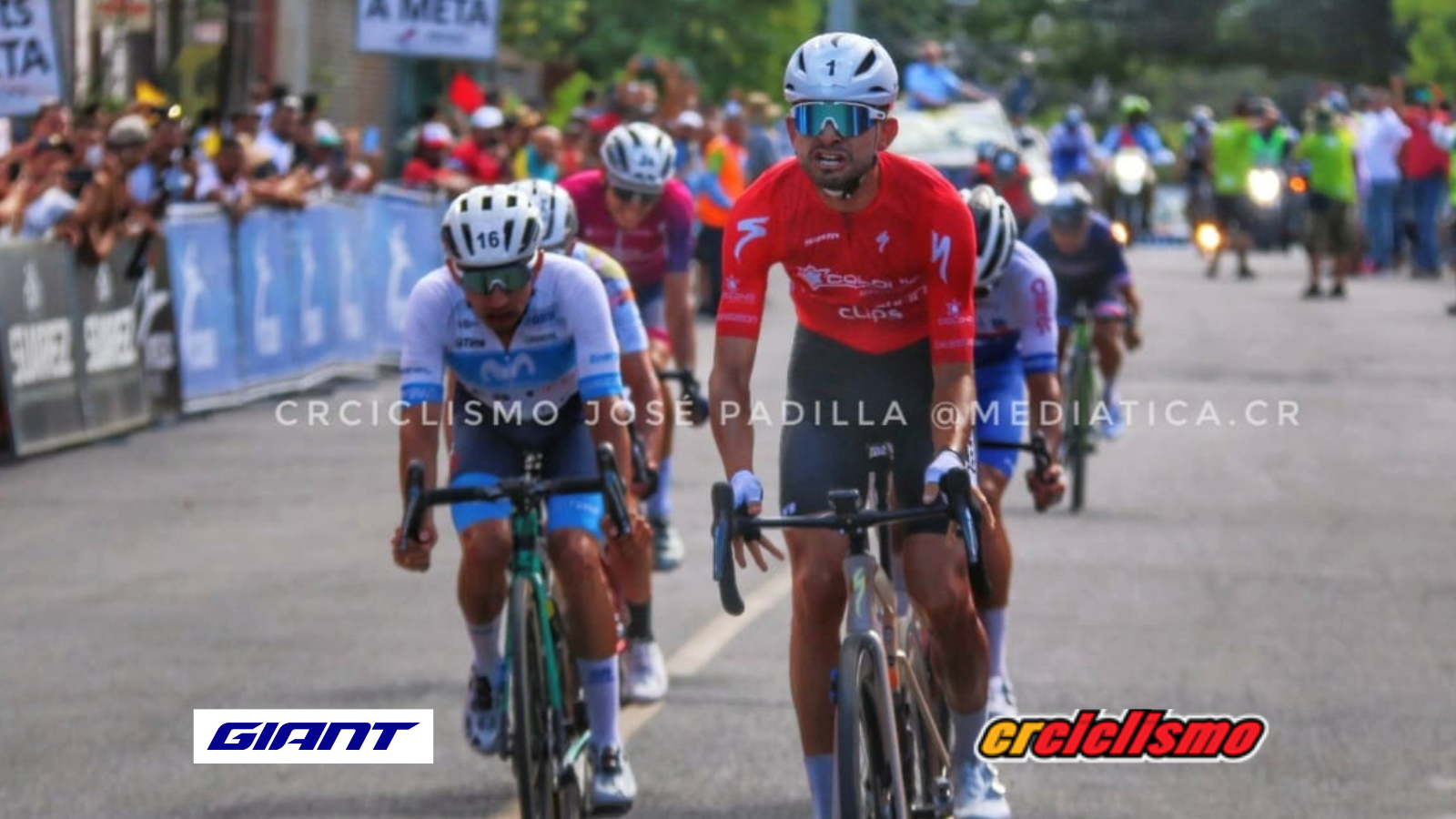 El campeón se hizo sentir en el regreso de la Vuelta a Costa Rica