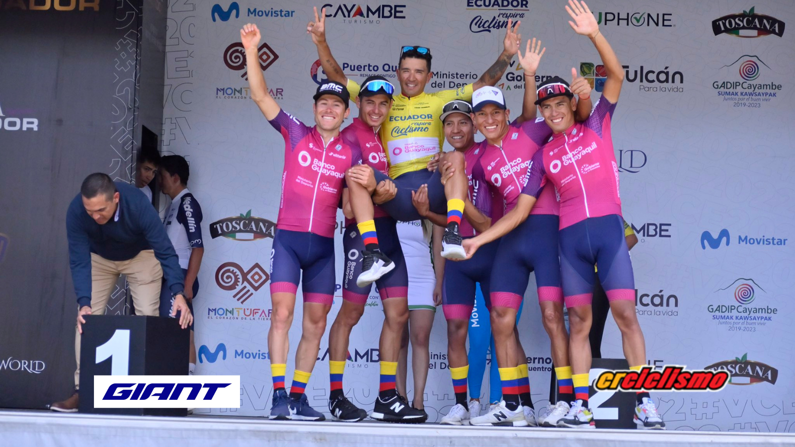 Campeón de V. Ecuador encabeza la nomina del Banco de Guayaquil para V. Costa Rica.