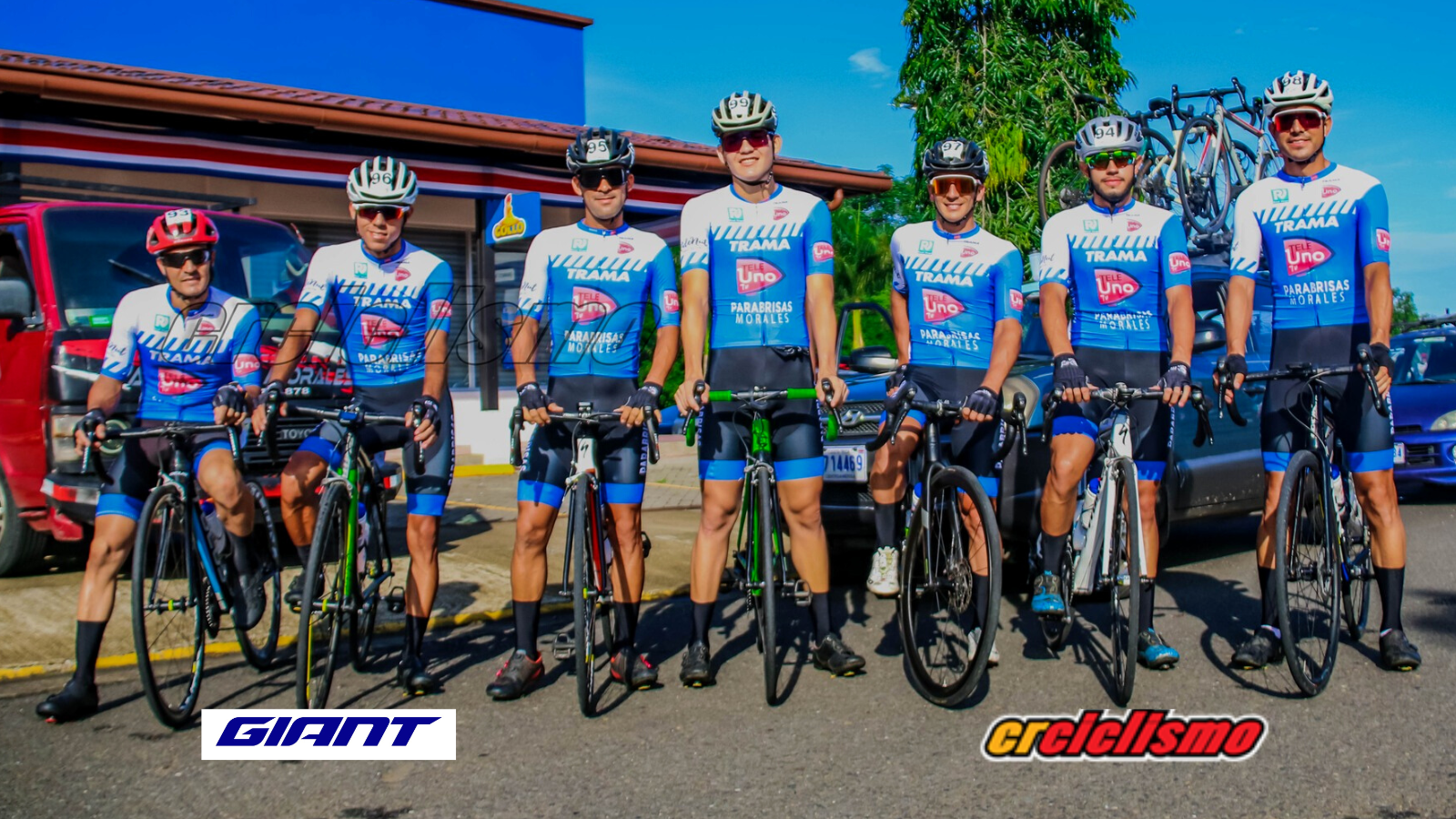 Parabrisas Morales -Trama Sportwear está listo para dar espectáculo en la Vuelta a Costa Rica