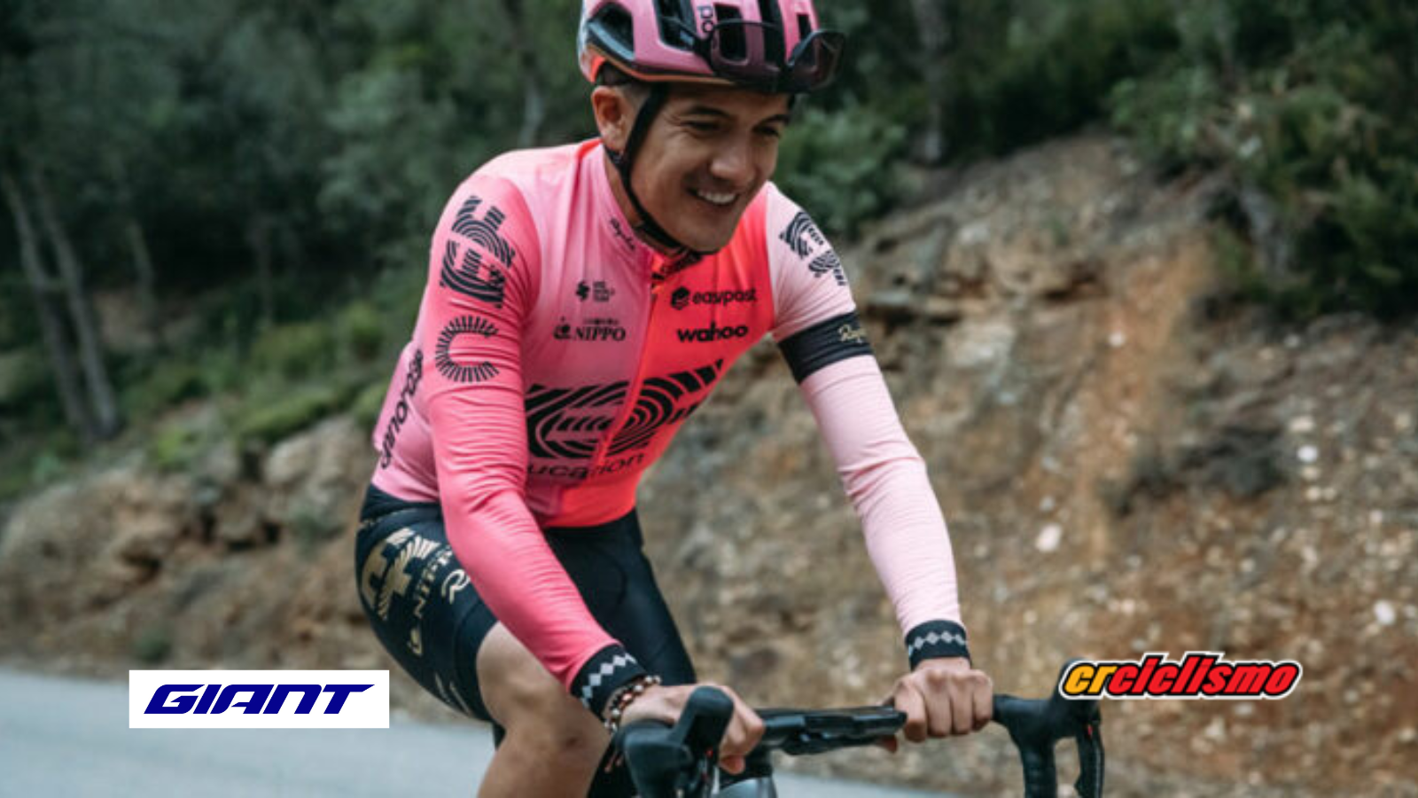 Carapaz el líder del EF Education-EasyPost que apunta al Tour de Francia.