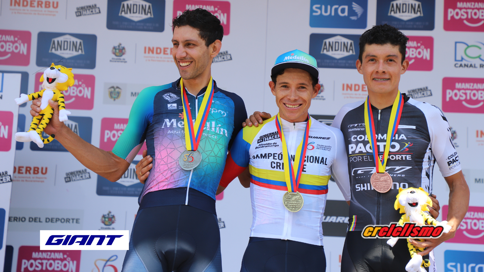 Colombia coronó a sus campeones nacionales de CRI