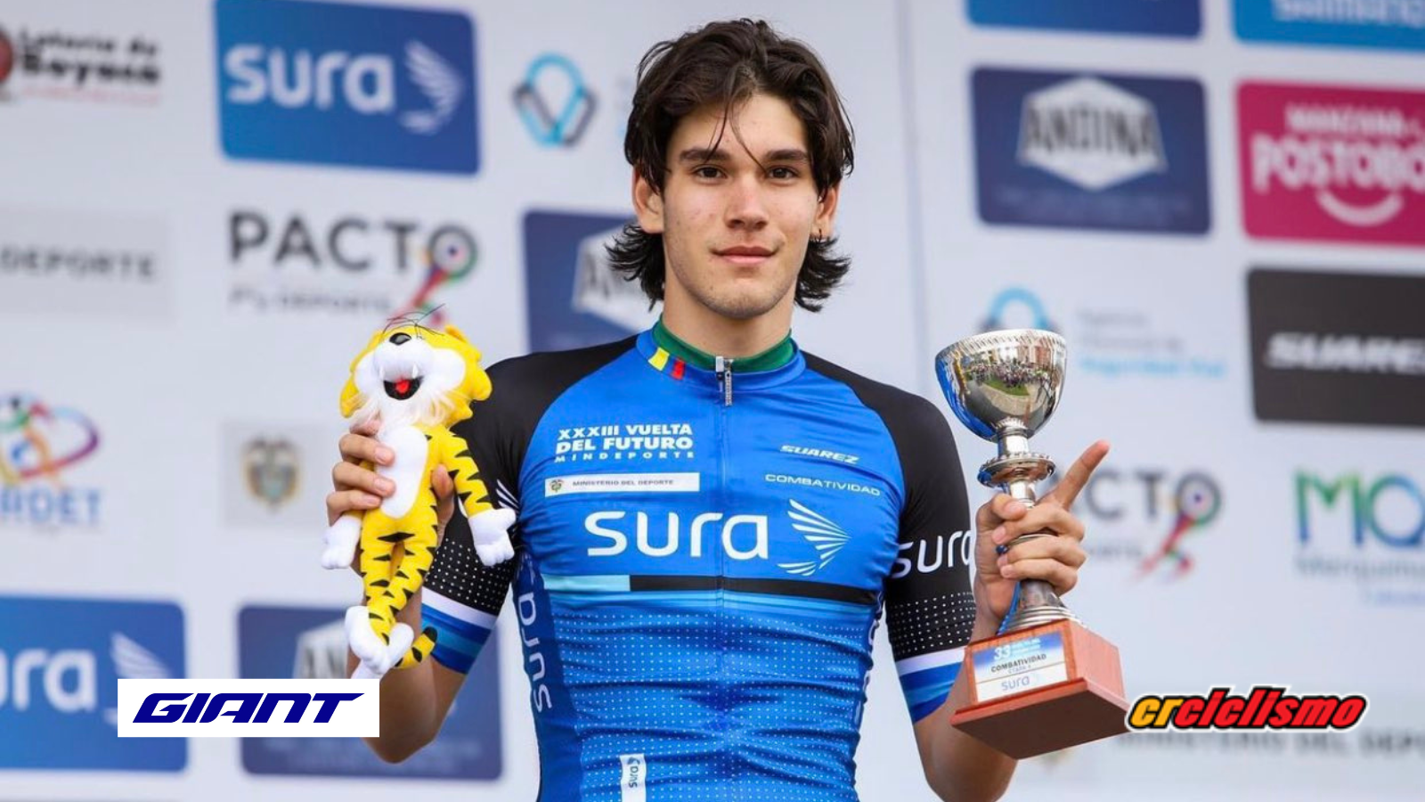 Muere ciclista colombiano Jerónimo Jaramillo tras un accidente en la Clásica Rionegro.