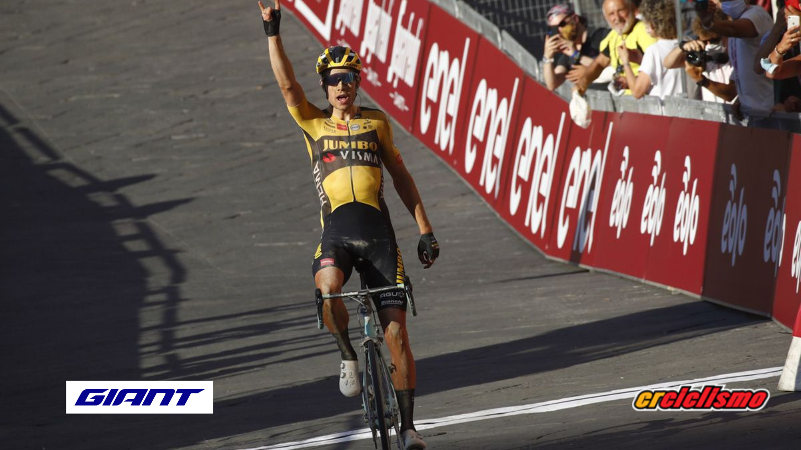 Van Aert no estará en la Strade Bianche.
