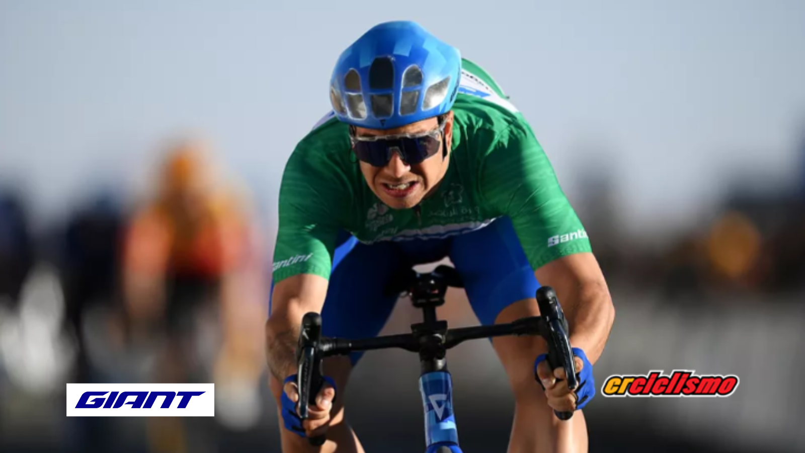 Prohíben el casco que uso Groenewegen en el Saudi Tour?