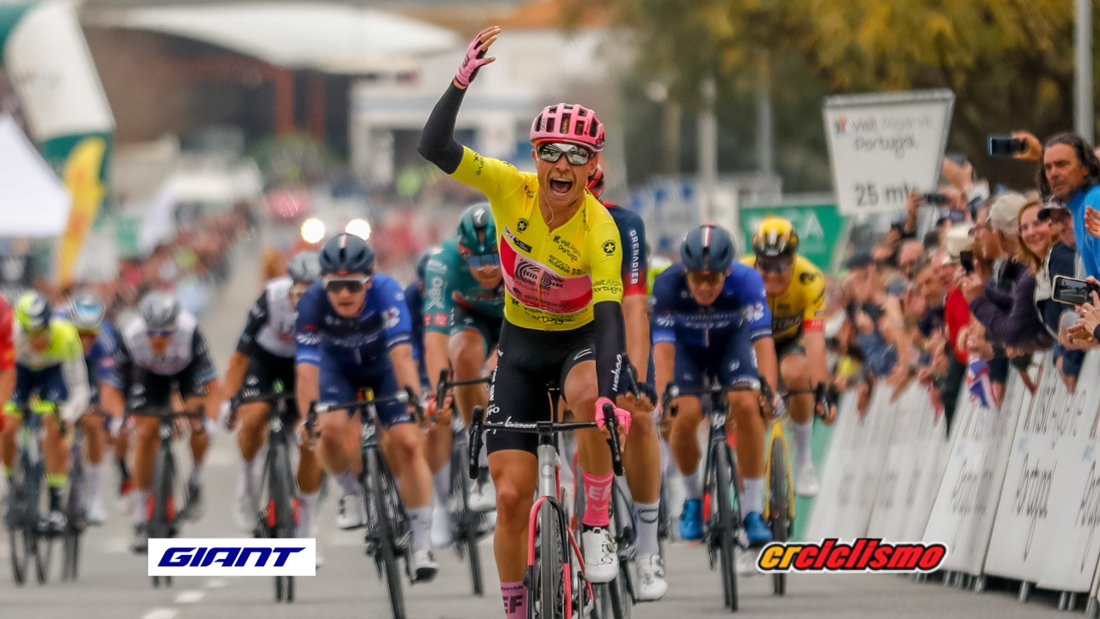 Magnus Cort ratifica su liderato en la Vuelta al Algarve
