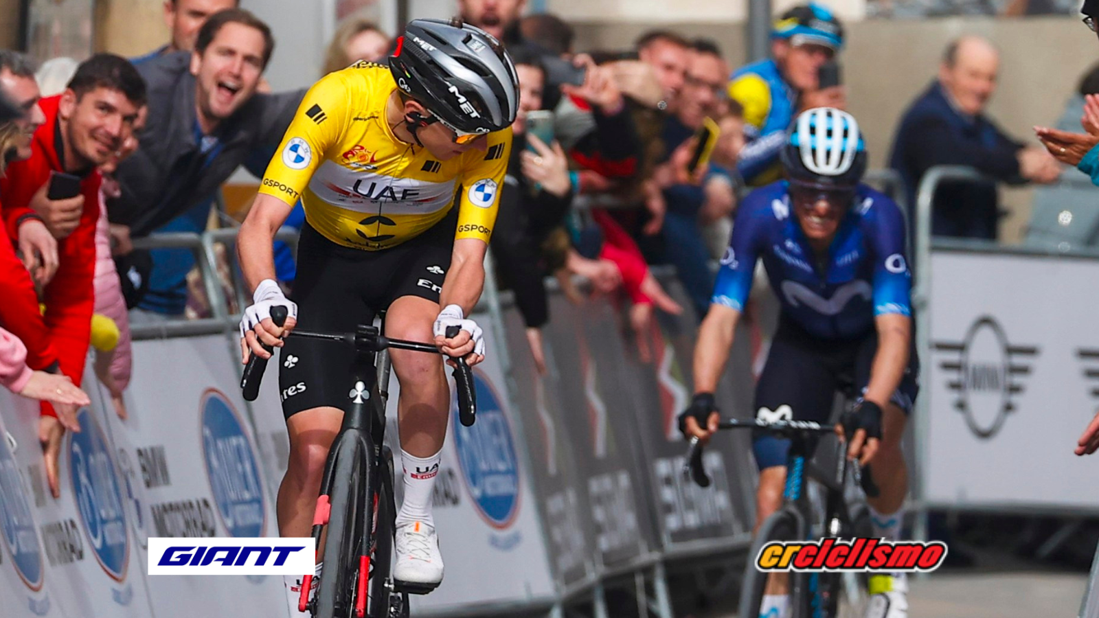 Tadej Pogačar insuperable en Andalucía