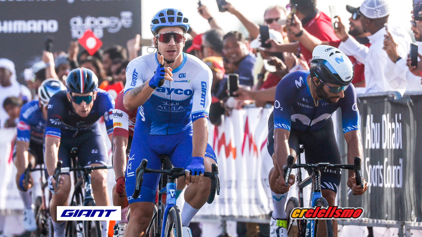 Dylan Groenewegen fue el más rápido en la quinta etapa del UAE Tour