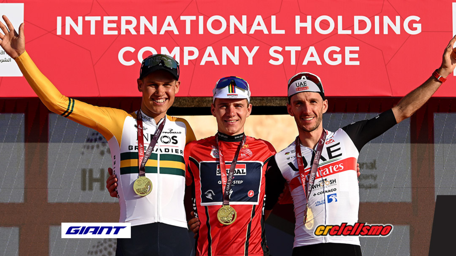 Adam Yates dominó el ascenso a Jebel Hafeet