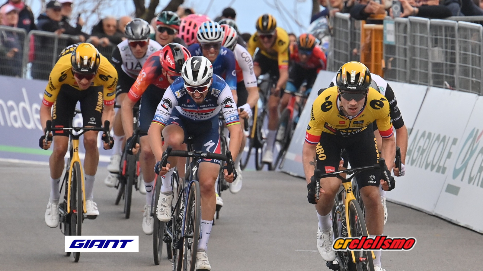 Primož Roglič se exhibe con autoridad en la Tirreno Adriático