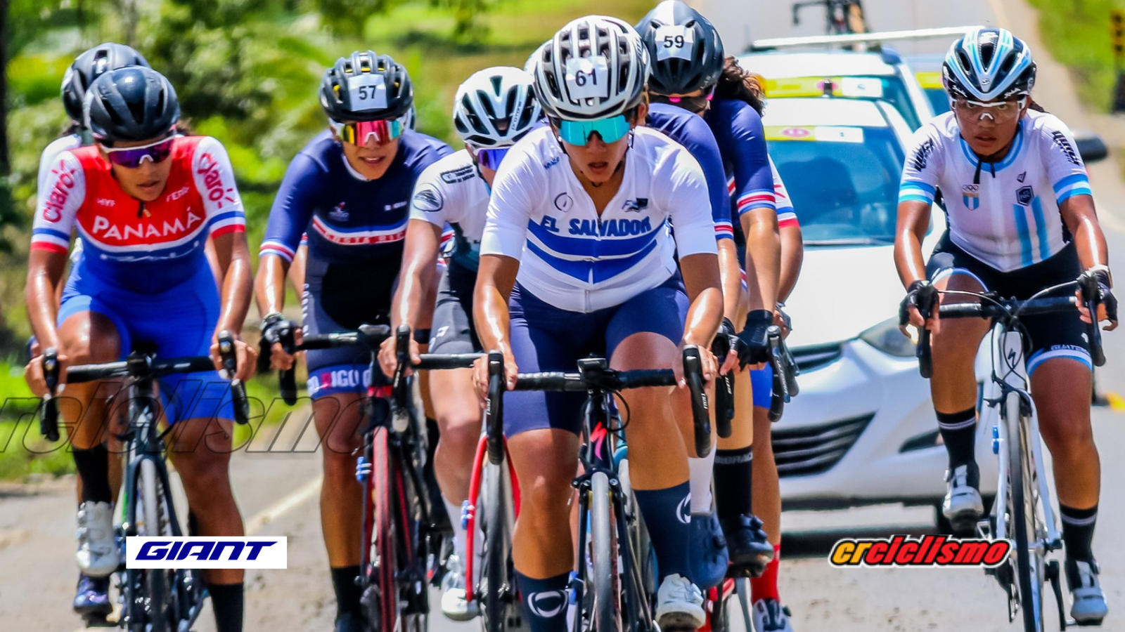 Cinco ciclistas compiten por El Salvador en el Campeonato Centroamericano de Ruta