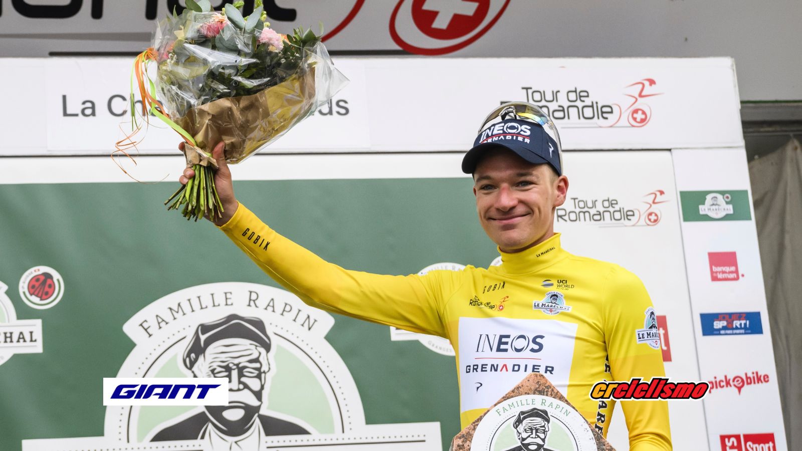 Ethan Hayter asaltó el liderato en la segunda etapa del Tour de Romandía