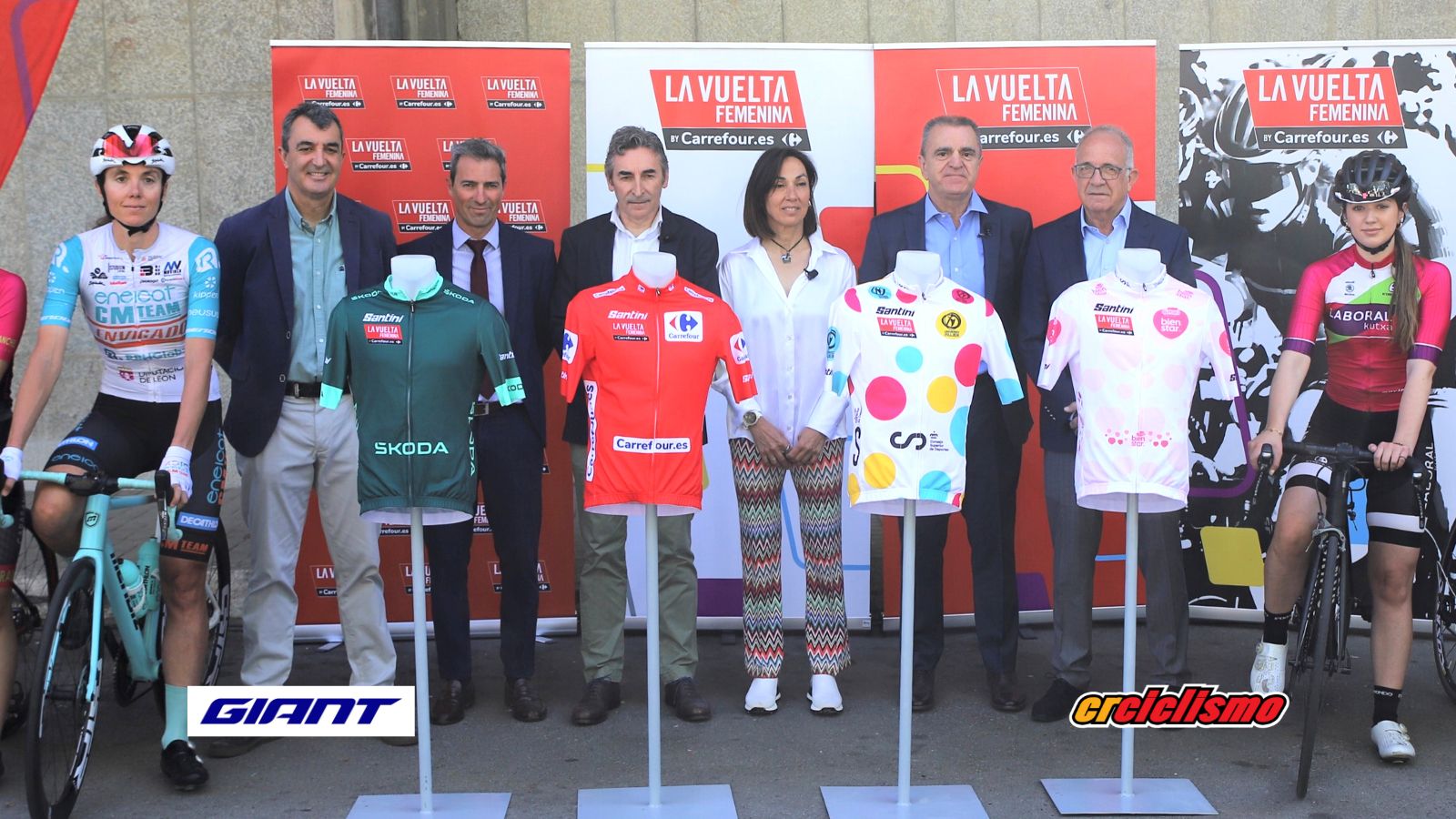 Santini vestirá a las líderes de la Vuelta a España Femenina