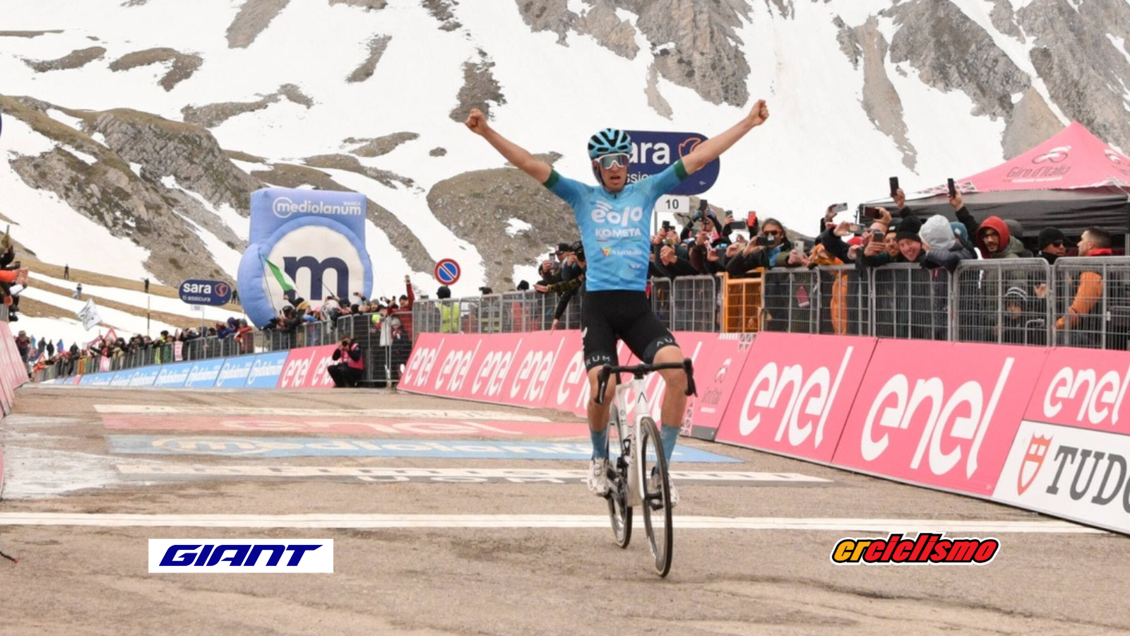 Davide Bais se estrenó en el Gran Sasso d’Italia