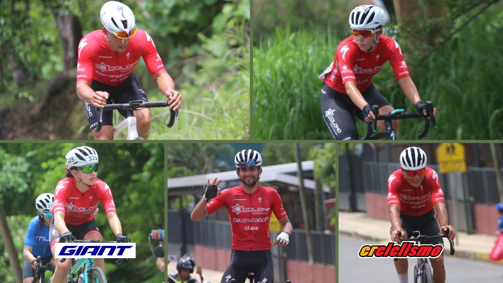 Colono Bikestation Clips arrasó en el Campeonato Nacional de Ruta