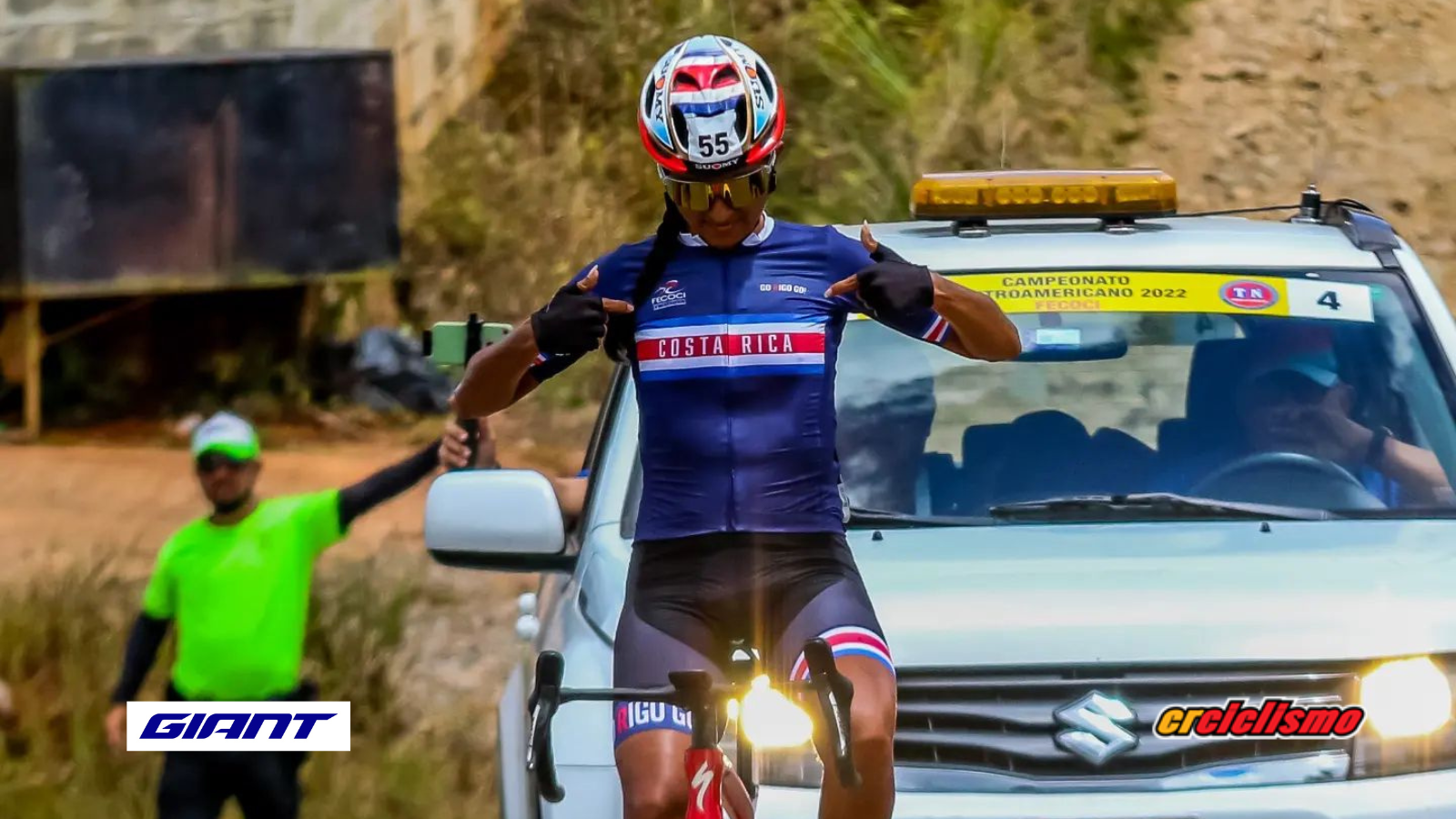 Andrés Brenes coloca a Milagro Mena como la ciclista de ruta más completa de todos los tiempos.