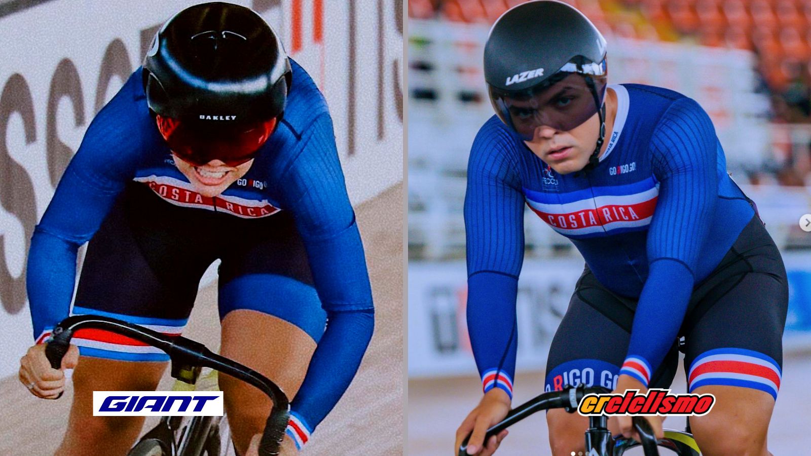 Abigail Recio y Nayib Leandro representan a Costa Rica en el Panamericano de Pista