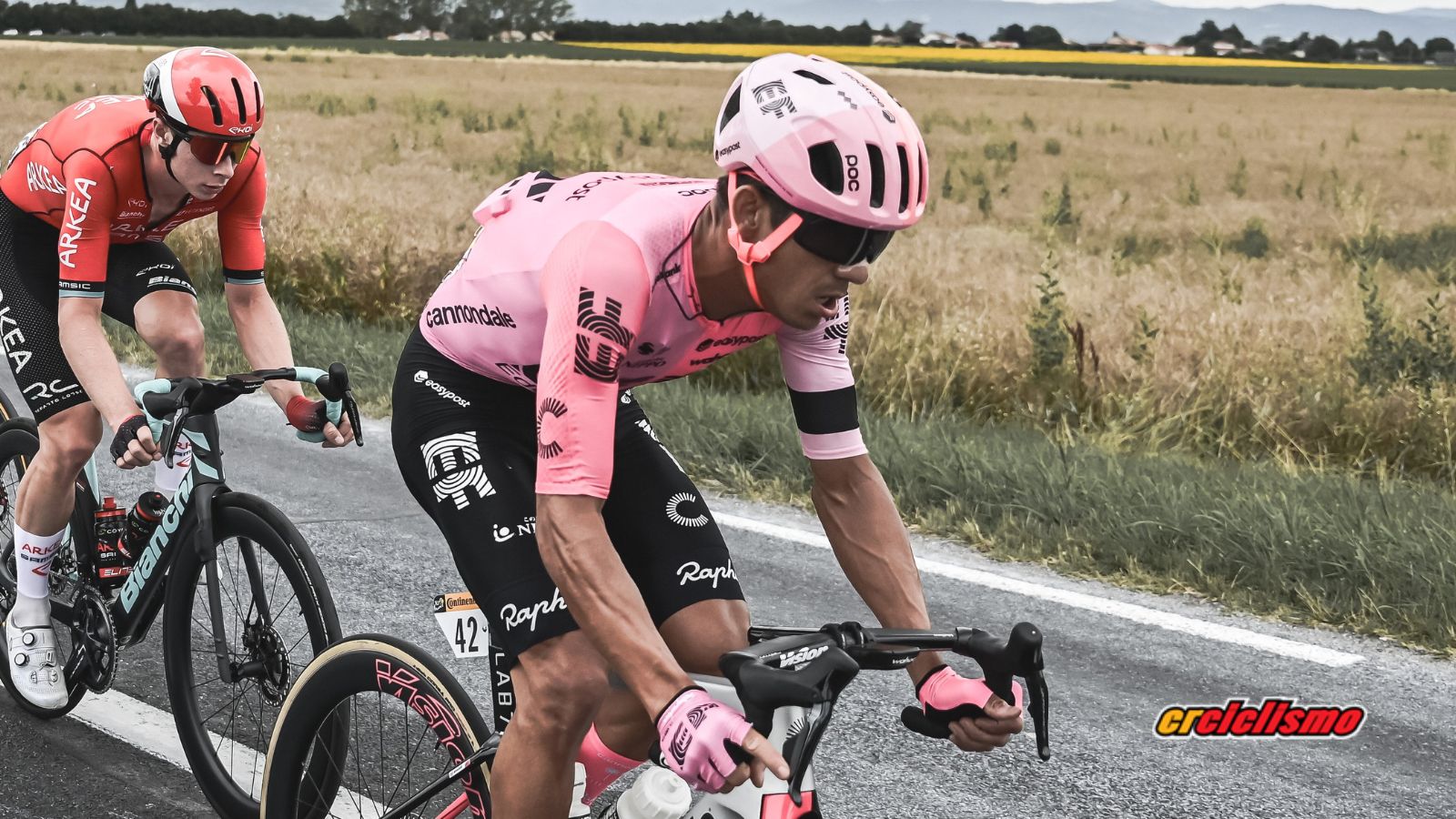 Andrey Amador: “Creo que la crono de mañana será clave para Pogacar y Vingegaard”