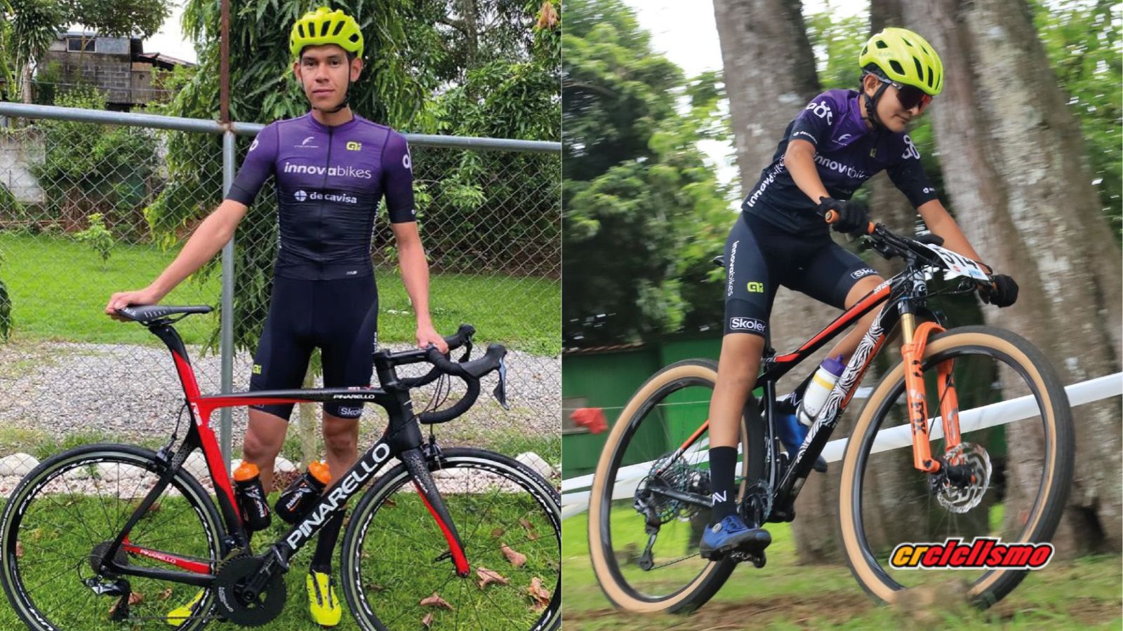 InnovaBikes se refuerza con Josué Alpízar y Anders Medina.