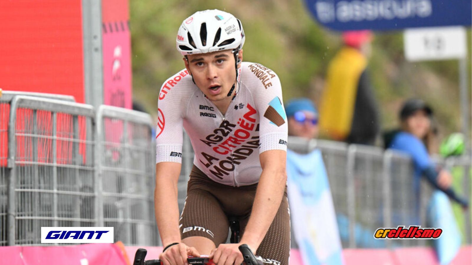 Alex Baudin descalificado del Giro de Italia por usar tramadol.