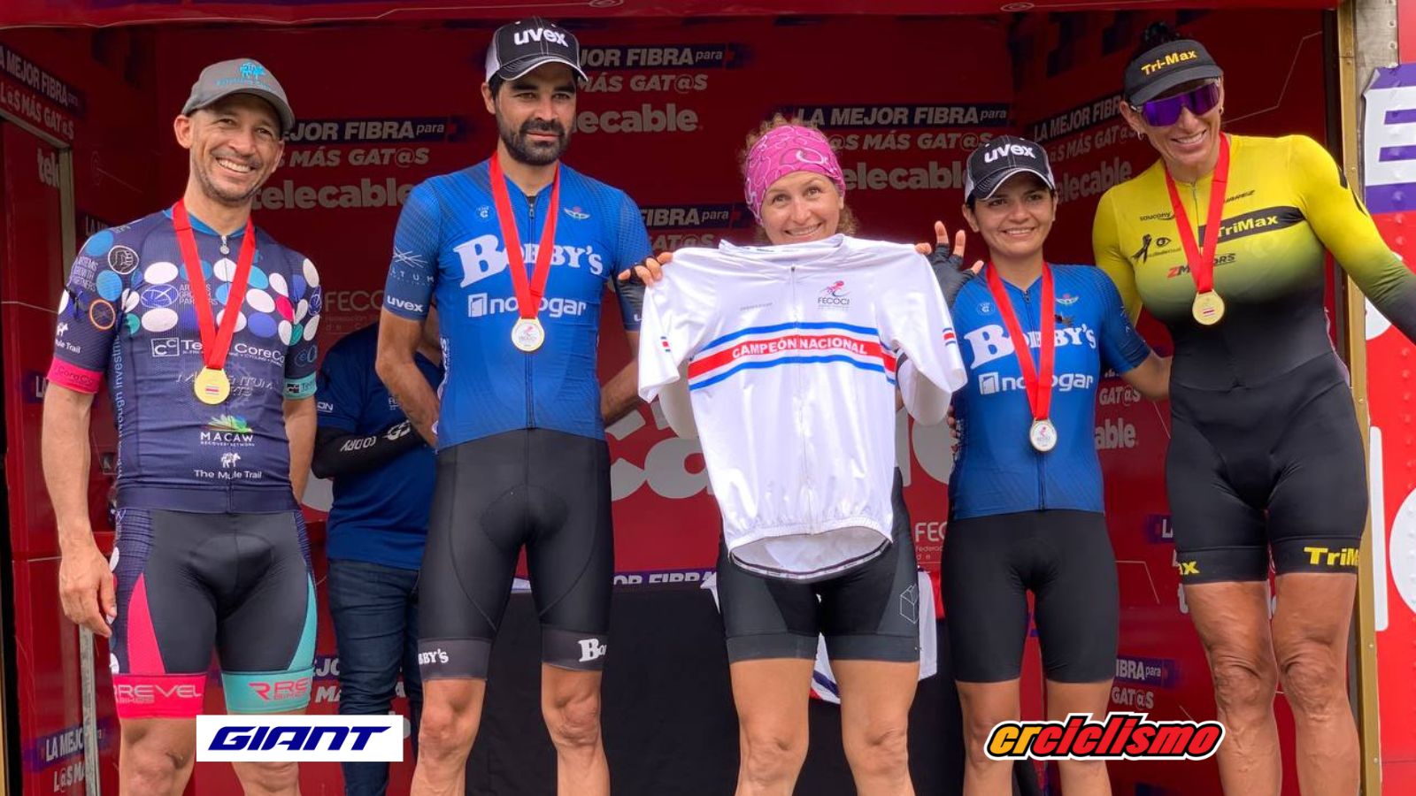Bobby’s Cycling Team cerró con doblete el Campeonato Nacional Máster en Nicoya