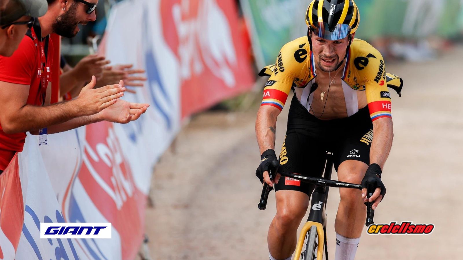 Ineos y Movistar interesados en fichar a Primoz Roglic para el 2024.